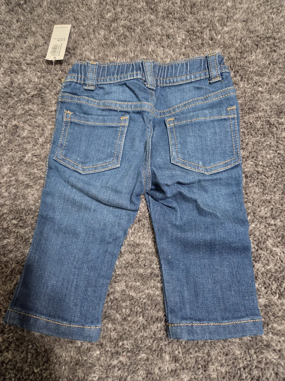 Old Navy Blue Denim Pull-On Jeans for Baby